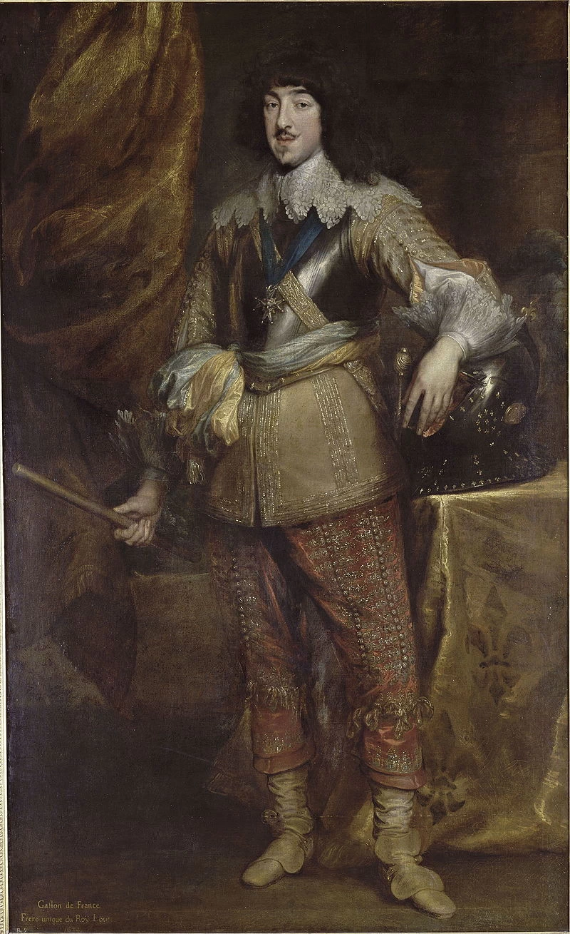 Ritratto a figura intera di Gaston di Francia, duca d'Orléans - Musee Condè, Chantilly